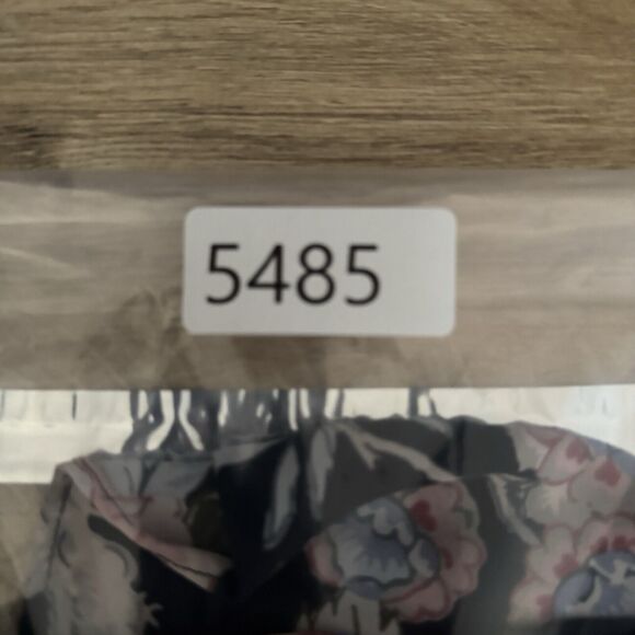 Loft Shirt Womens Small Petite Black Pink Blue Dark Floral Tank Bohemian Cottage - Picture 7 of 7